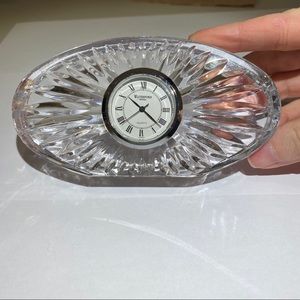 Oval Waterford Clock (New battery)
